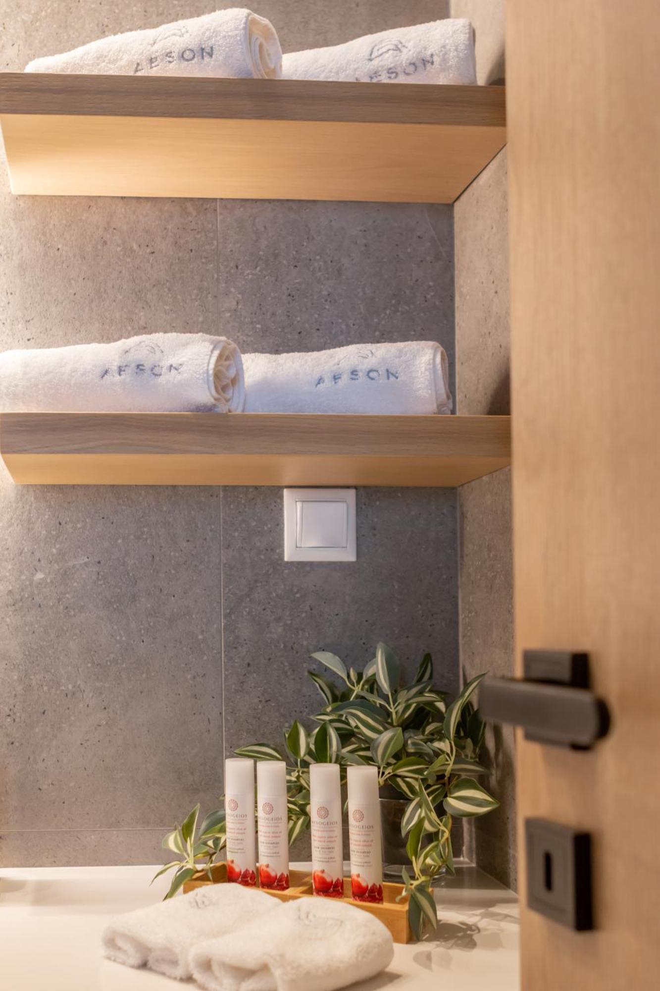 ヴォロス Aeson Premium Livingアパートホテル エクステリア 写真
